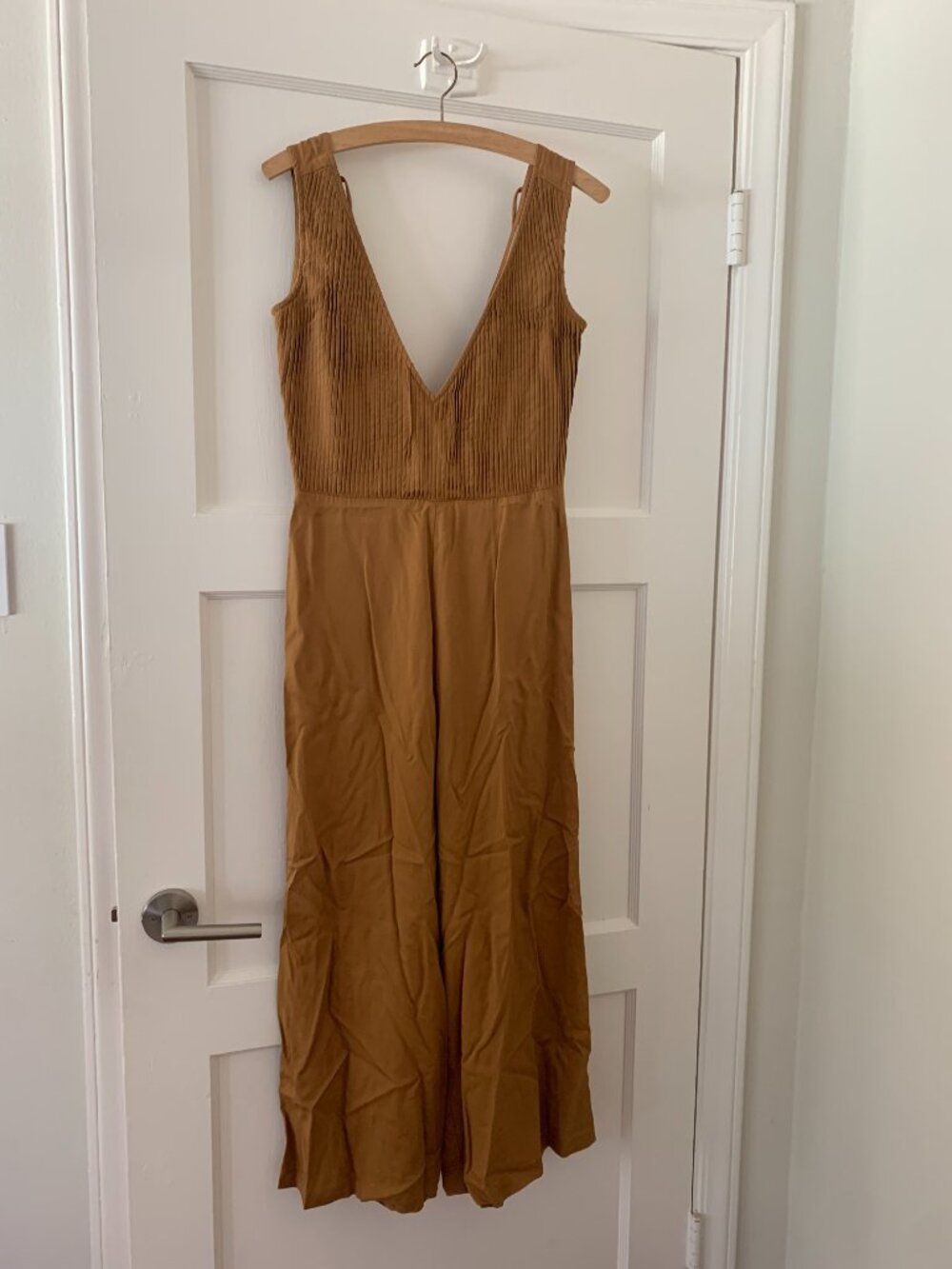SANCIA Bellini Jumpsuit in Cocoa XS